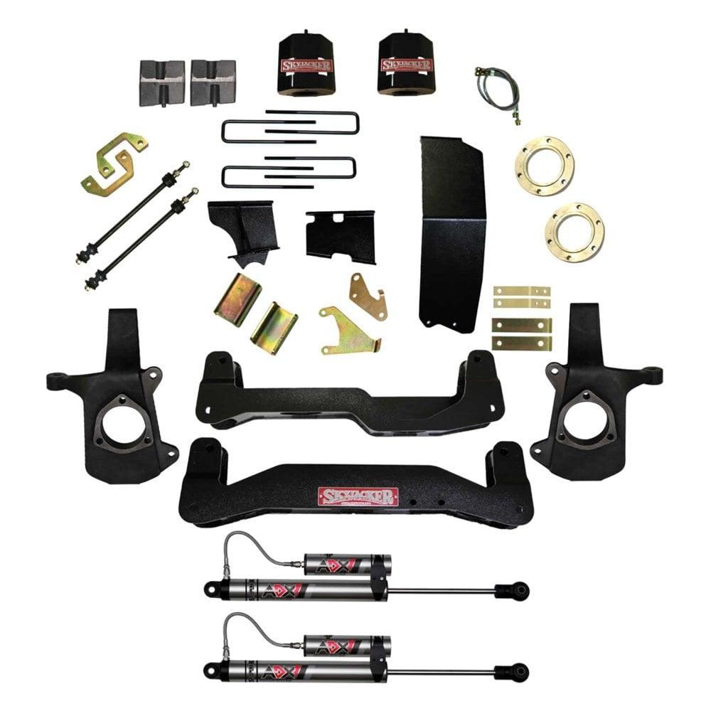 Skyjacker 6-7 In. Suspension Lift Kit With Adx 2.0 Remote Reservoir Shocks. (2014-2018 Silverado 1500, Sierra 1500) - C14660APK-X