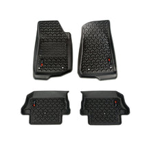 Rugged Ridge All Terrain Floor Liner Kit Front/Rear Black 18-20 Jeep Wrangler Jl 2 Dr - 12987.43