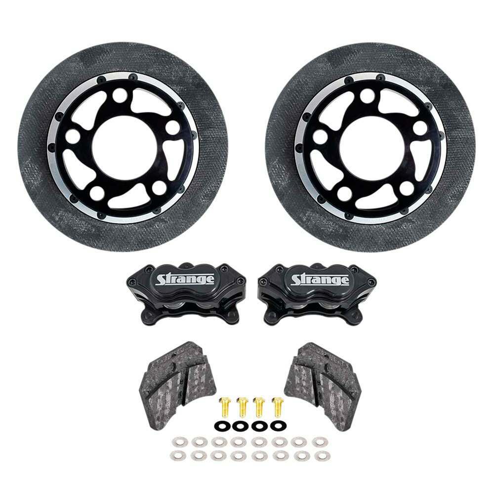 Strange Engineering Pro carbon rear brake kit for L5500SBB ends / no mounts (5" bc) - C18105NBUC