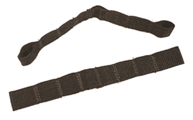 Rugged Ridge Door Check Strap Kit Adjustable; 55-06 Jeep Cj/Wrangler Yj/Tj - 12103.01