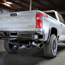aFe Large Bore-HD 5 IN 409 Stainless Steel DPF-Back Exhaust System w/ Polished Tip (GM Diesel Trucks 24-25 V8-6.6L (td) L5P)- 49-44147-P