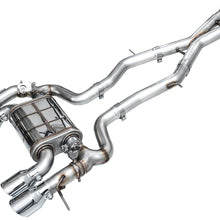 AWE SwitchPath™ Exhaust for BMW G87 M2 - Chrome Silver Tips - 3025-42487