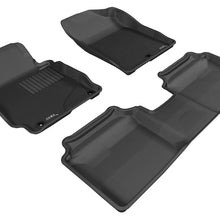 3D MAXpider 2011-2013 Hyundai Elantra Kagu 1st & 2nd Row Floormats - Black