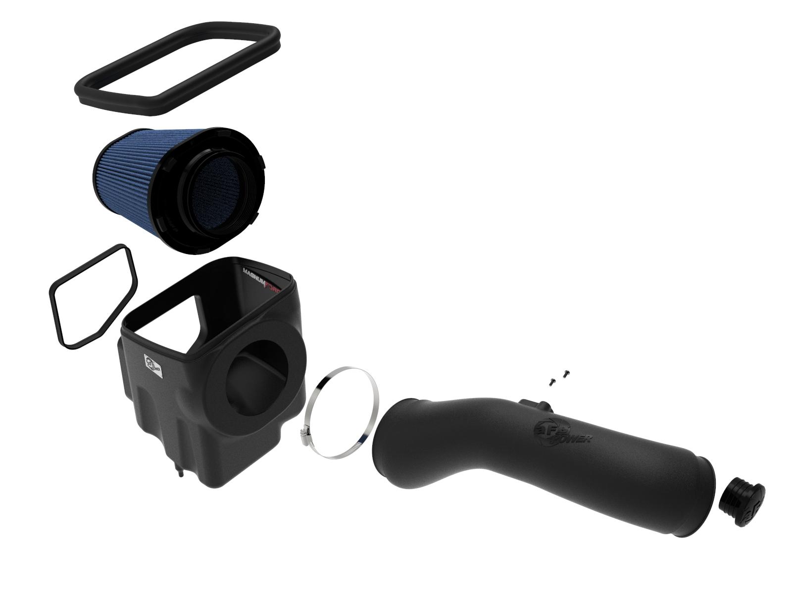 AFE Magnum FORCE Stage-2XP Cold Air Intake System w/ Pro 5R Media Black (GM Trucks 17-19 V8-6.6L (td) L5P) - 54-12902R