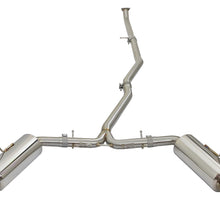 AFE Takeda Cat-Back Exhaust w/ Blue Flame Tip (2016-2021 Civic) - 49-36615-L