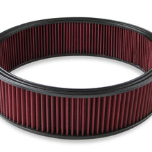 Holley Air Filter - Replacement - 16" x 4" - Red Washable Gauze Filter.  - 220-40