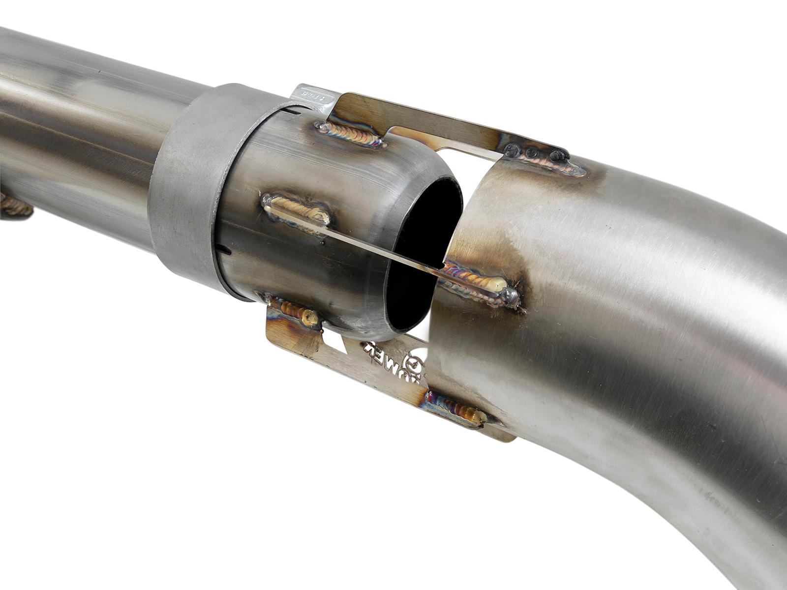 AFE Cat-Back High-Tuck Exhaust System (2016-2020 GM Colorado L4-2.8L) - 49-44100-P