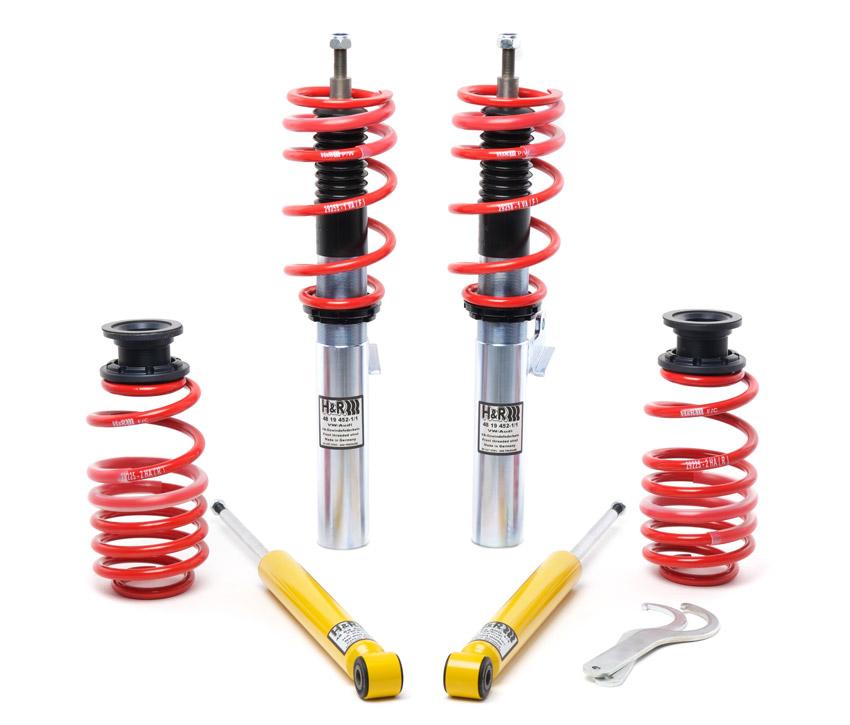 H&R Suspension Ultra Low Coil Over Kit (2010-2014 Volkswagen GTI,2010-2014 Volkswagen Golf,2012-2013 Volkswagen Golf R) - 29000-11