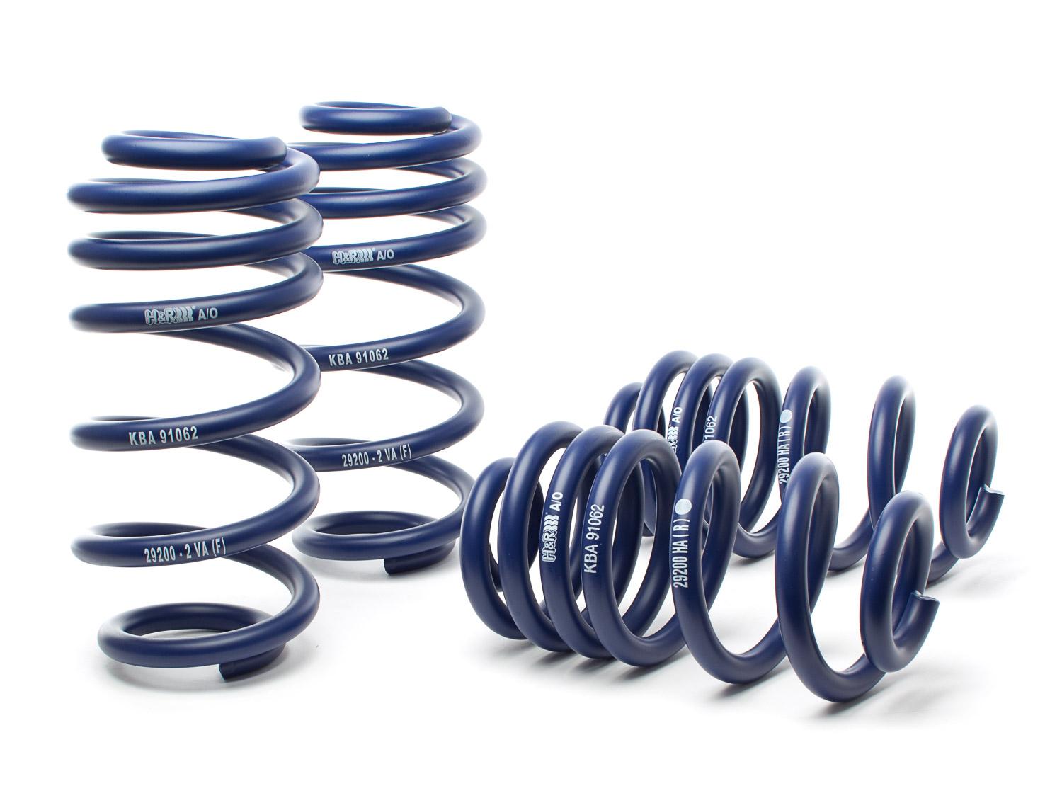 H&R Suspension Sport Spring Kit (2006-2011 Audi A6 Quattro) - 29200-4
