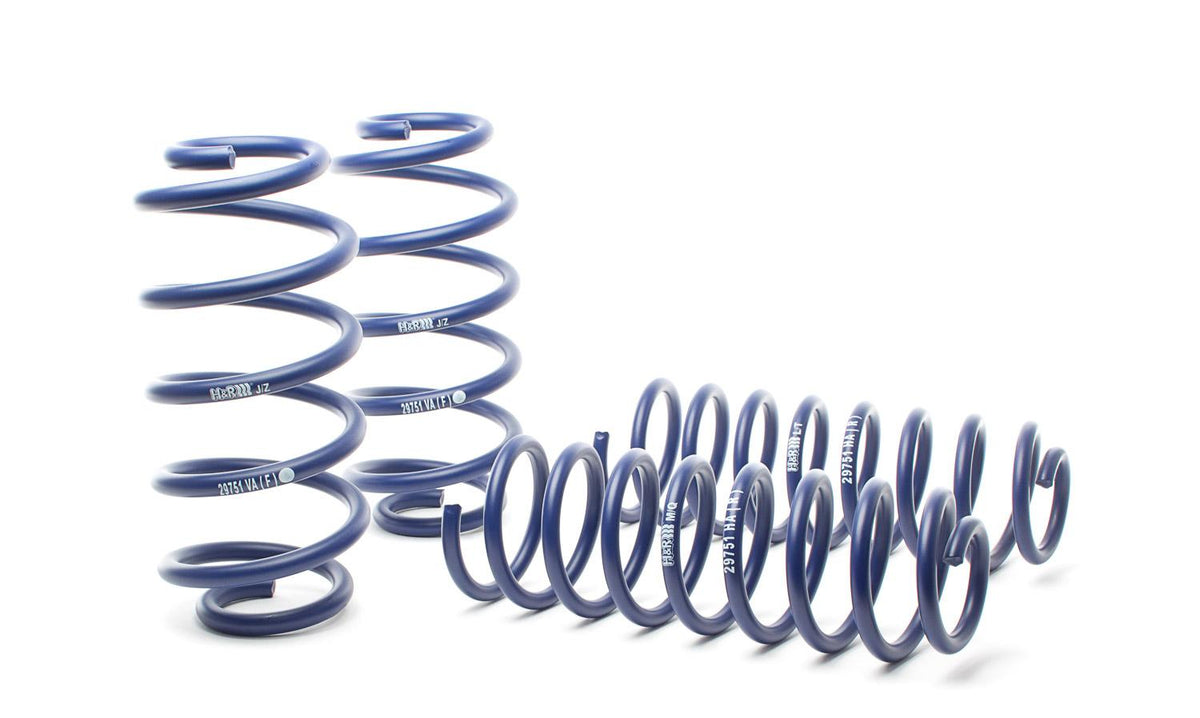 H&R Suspension Sport Spring Kit (1998-2000 Audi A4) - 29751-2