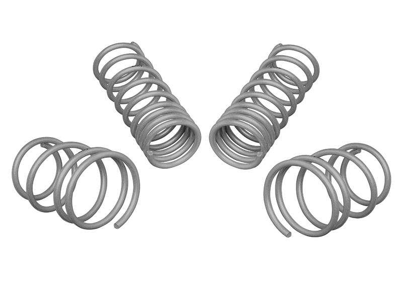 Whiteline Performance Coil Springs Lowered Front/Rear Performance Kit Lowers Vehicle 25MM 07-14 Subaru Whiteline - WSK-SUB005