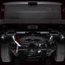 AWE 0FG Catback Split Rear Exit Exhaust for 4th Gen Silverado/Sierra 1500 6.2L - 3015-31202