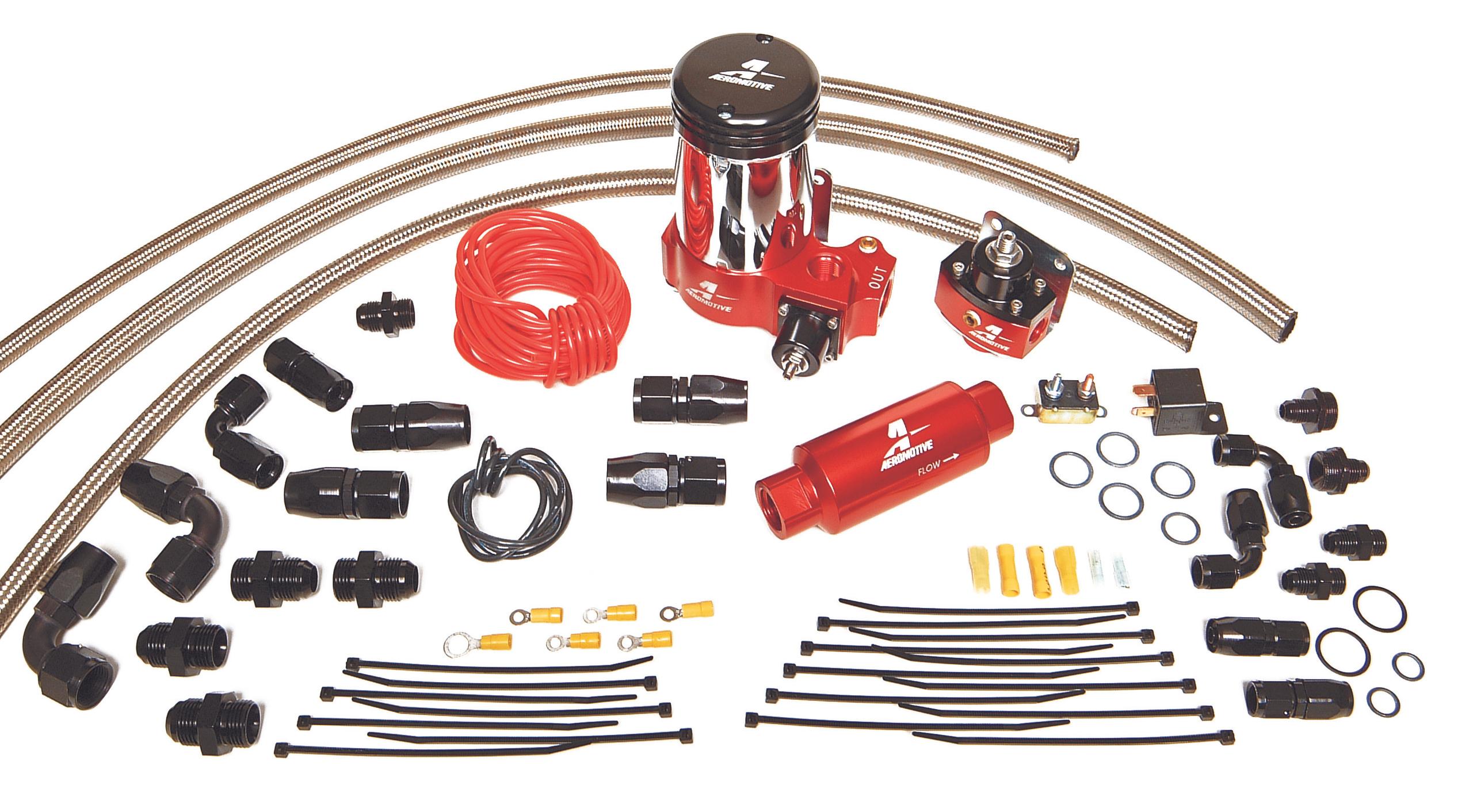 Aeromotive A2000 Carbureted Fuel System (Single Carb) - 17203