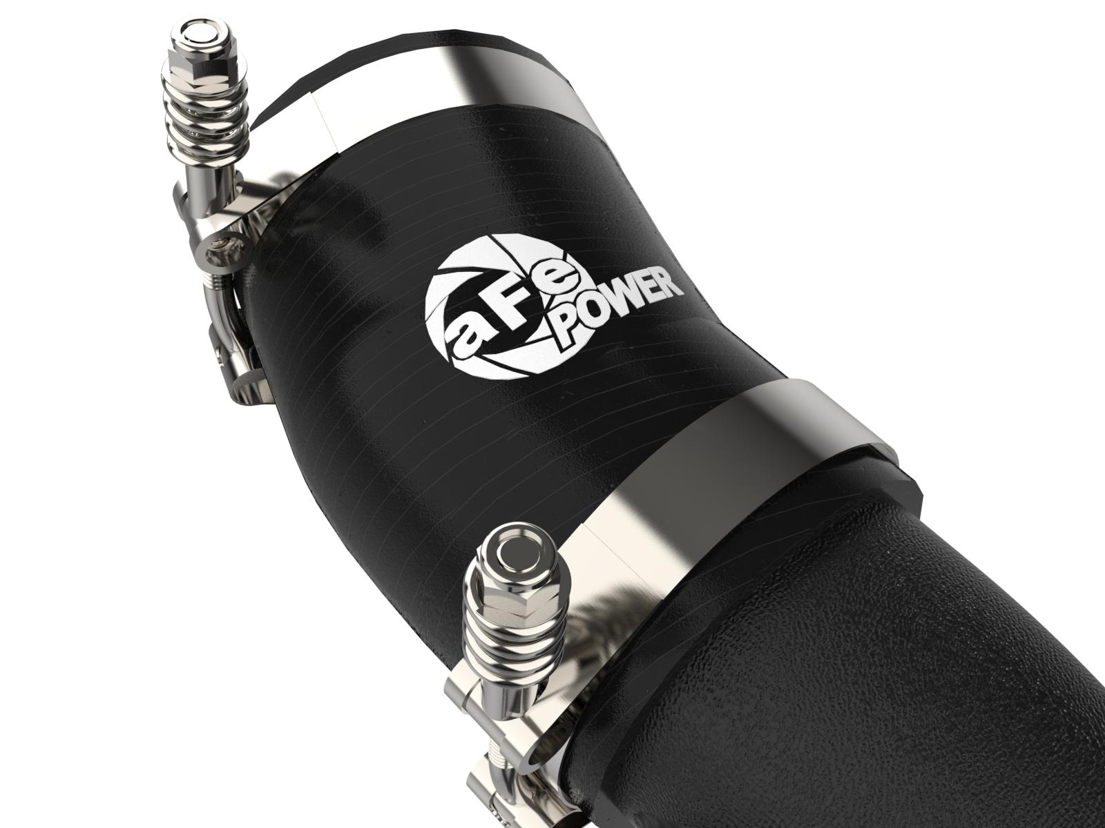 AFE BladeRunner 3 IN Aluminum Hot and Cold Charge Pipe Kit Black (Kia Stinger 18-22 V6-3.3L (tt)) - 46-20504-B
