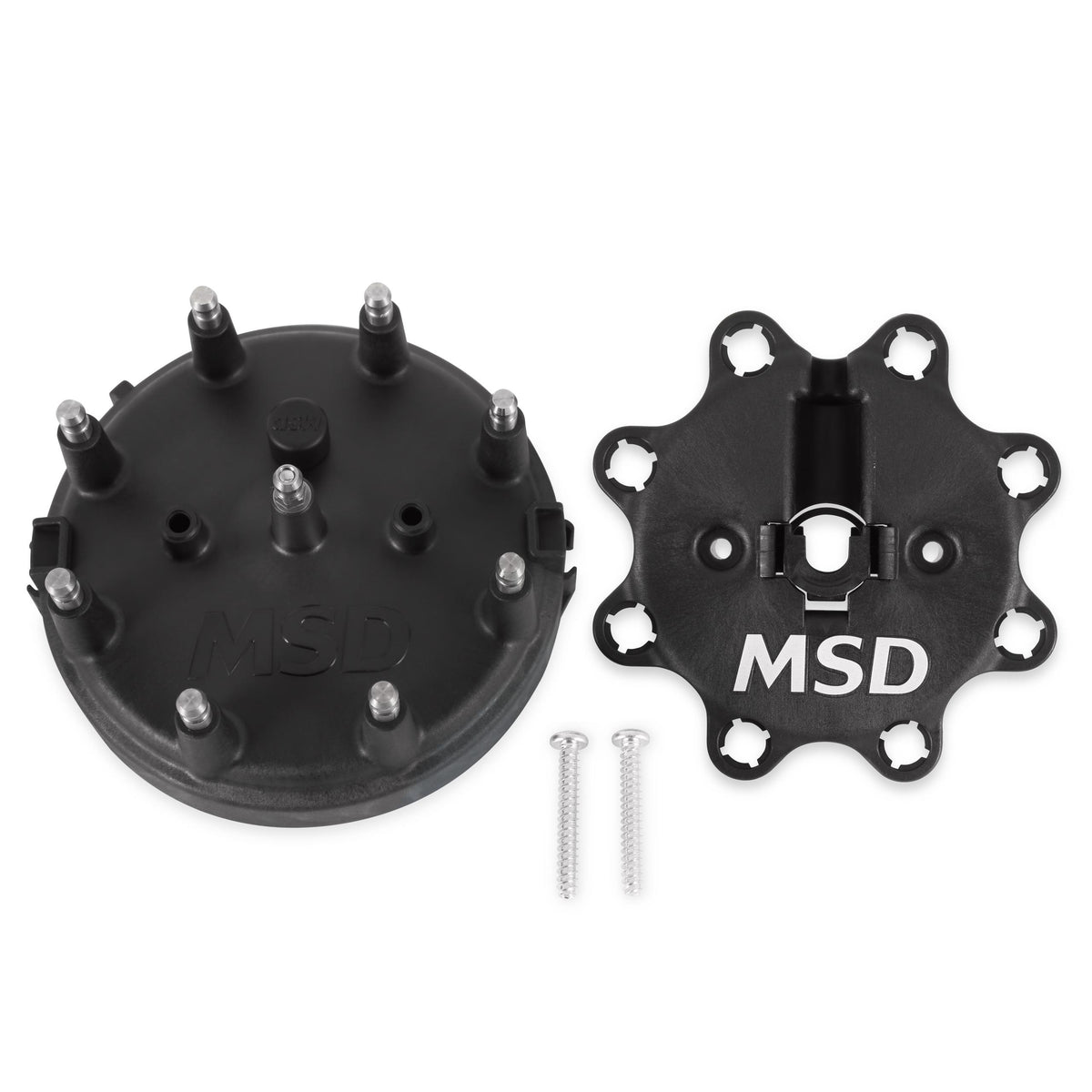 Msd 84083 Distributor Cap, Ford Hei, Black
