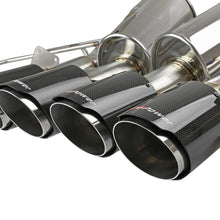 AFE MACH Force-Xp 304 Stainless Steel Axle-Back Exhaust System w/ Carbon Fiber Tips (Chevrolet Corvette Z06 (C7) 15-19 V8-6.2L (sc)) - 49-34082-1C
