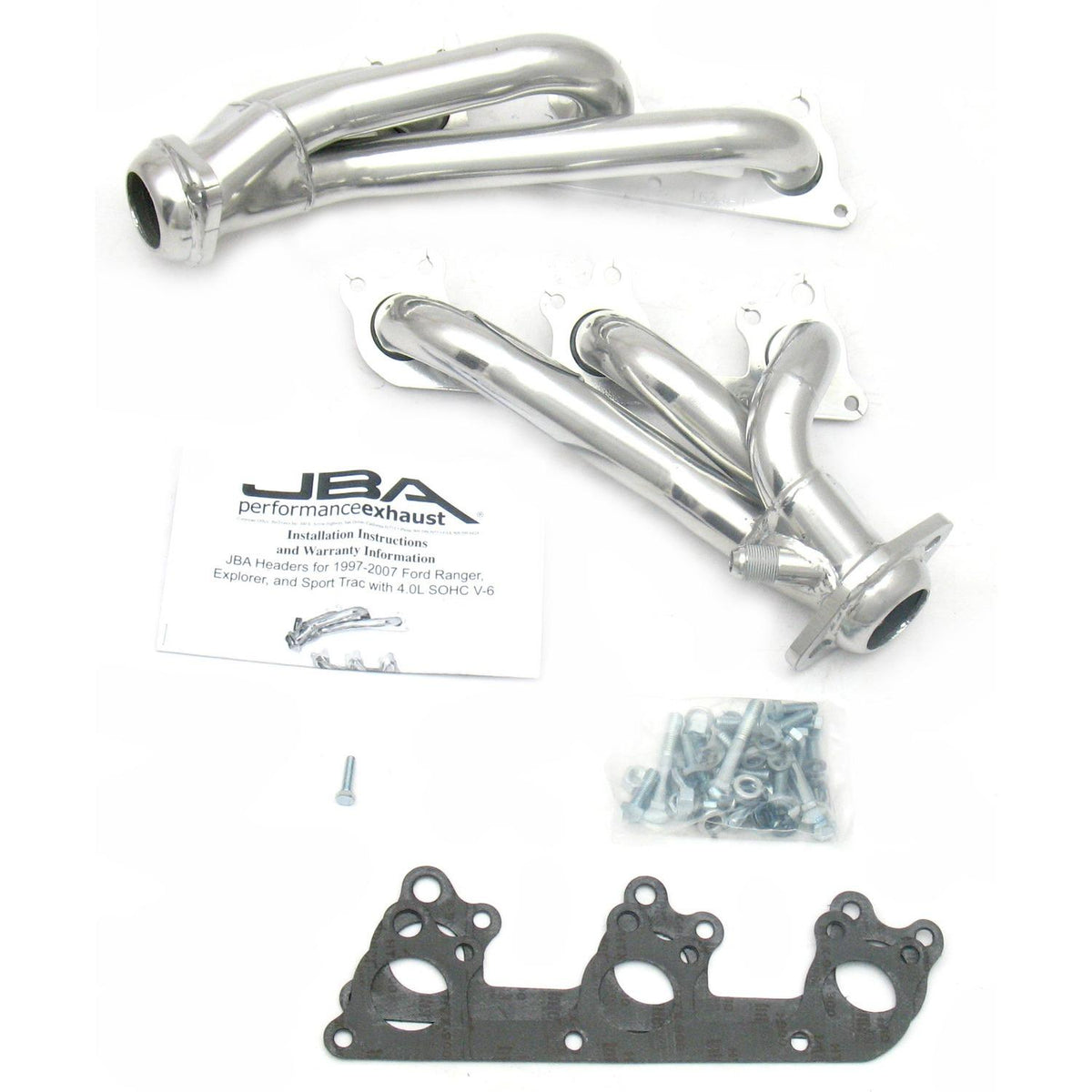 JBA 97-11 Ranger/Expl 4.0L SOHC Sil Cer (1997-2011 Ranger,1997-2010 Explorer) - 1674S-1JS