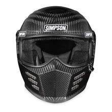 Simpson Racing Motorcycle Outlaw Bandit 3 Helmet - Carbon Fiber - OB3CXL