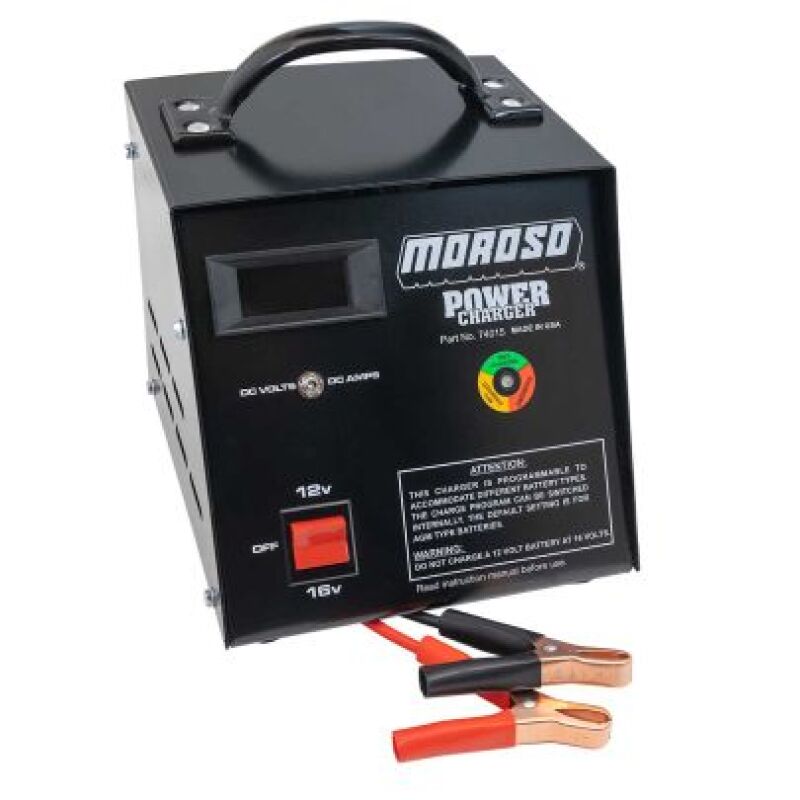 Moroso BATTERY CHARGER, 12V/16V, 25 AMP - 74015