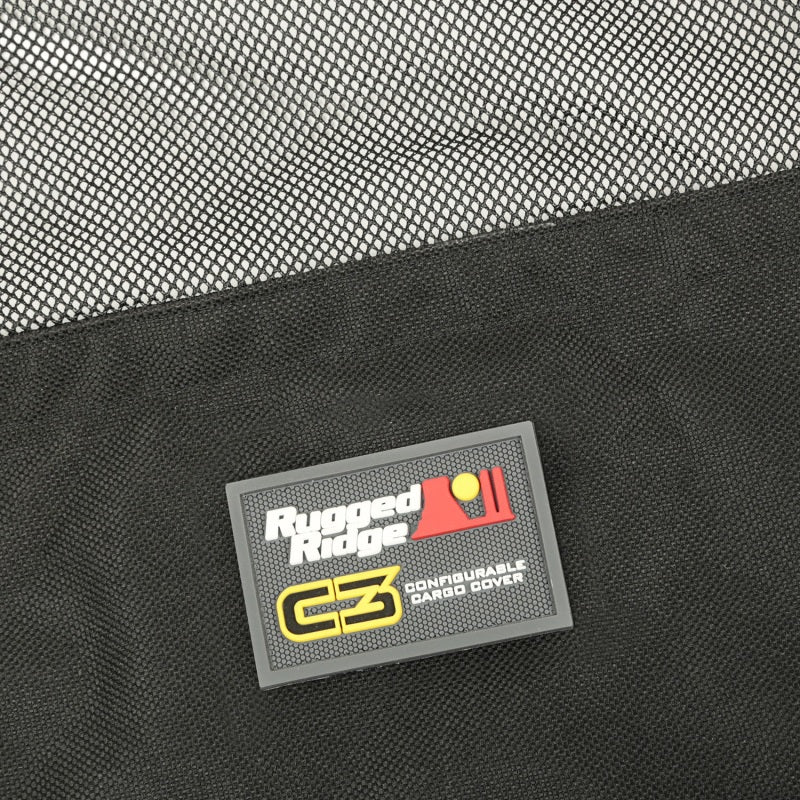 Rugged Ridge C2 Cargo Curtain Front; 07-18 Jeep Wrangler Jk/Jku - 13260.05