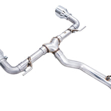 AWE Track Edition Exhaust - Chrome Silver Tips (2016-2023 Subaru BRZ / Toyota GR86 / Toyota 86) - 3020-32279