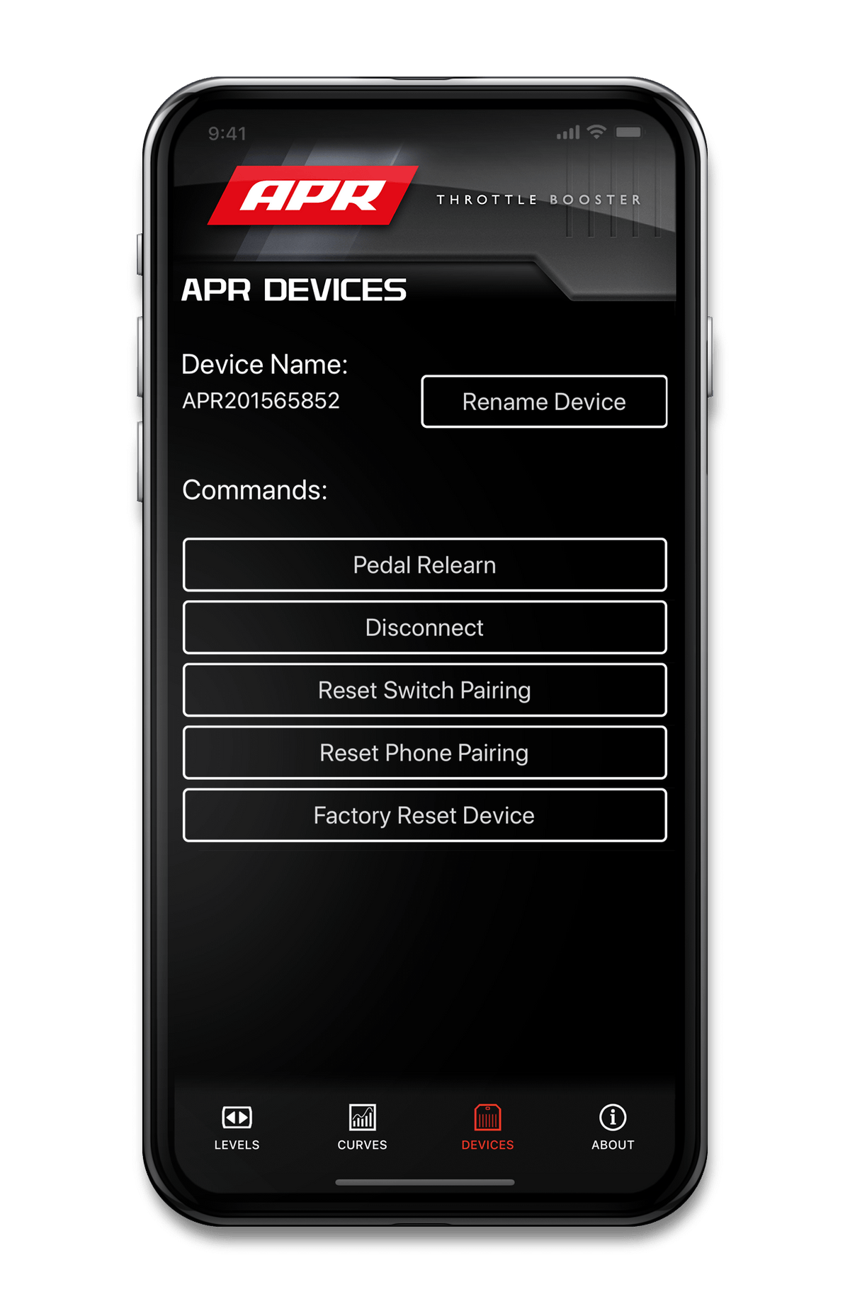 APR Throttle Booster with Wireless Controller and Bluetooth Mobile App - EM100050