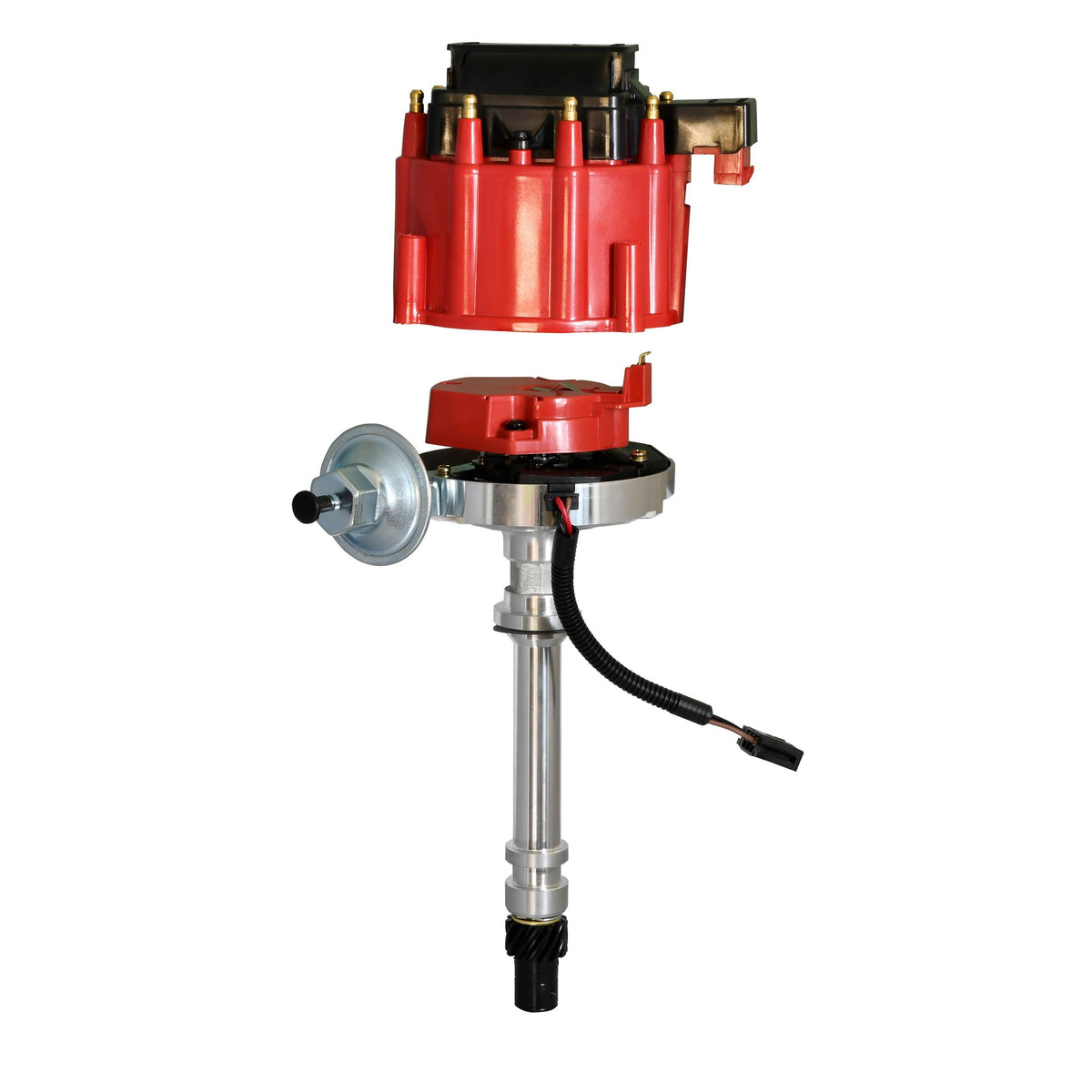 Pertronix Flame Thrower Distributor HEI Chevrolet Small Block / Big Block - Red - D1061