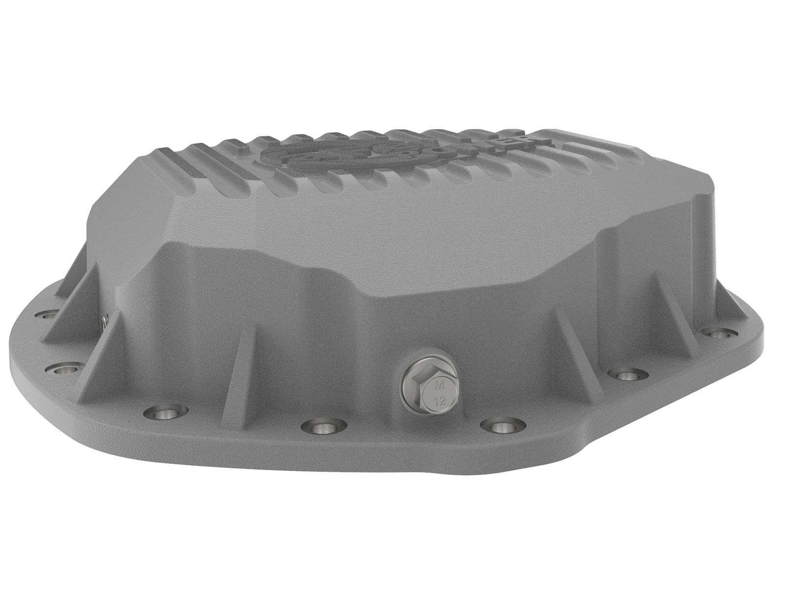 AFE Street Series Rear Differential Cover Raw w/ Machined Fins (Dodge Trucks 2500/3500 03-18) - 46-70390