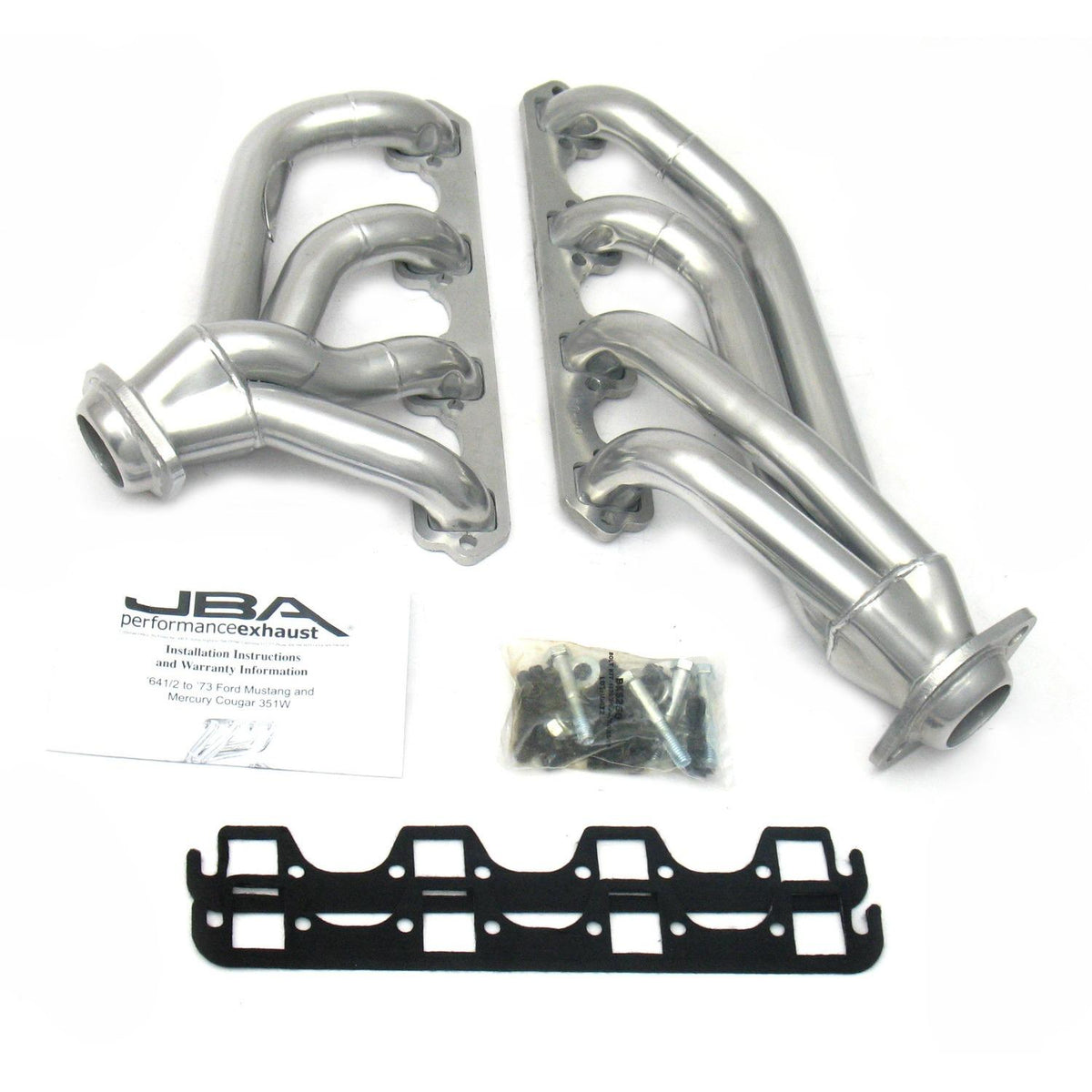 JBA 65-73 Mustang 351W Sil Cer (1973-1973 Mustang) - 1653SJS