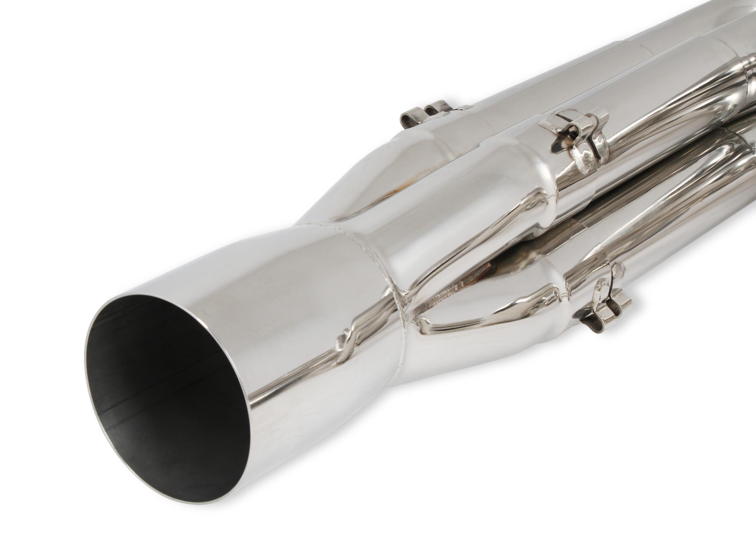 Hooker 3-Step Drag Headers - Polished (Big Block Chevy) - 2502-2HKR