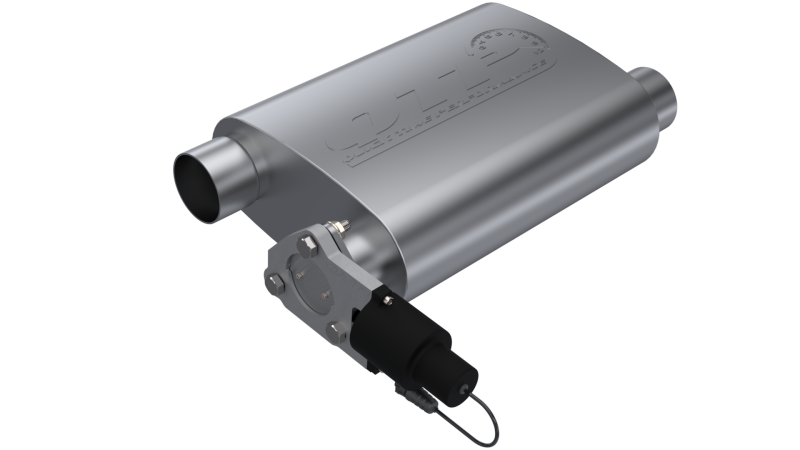 QTP 2.50 Inch QTP Reverse Screamer Twintronic Muffler - 13251C
