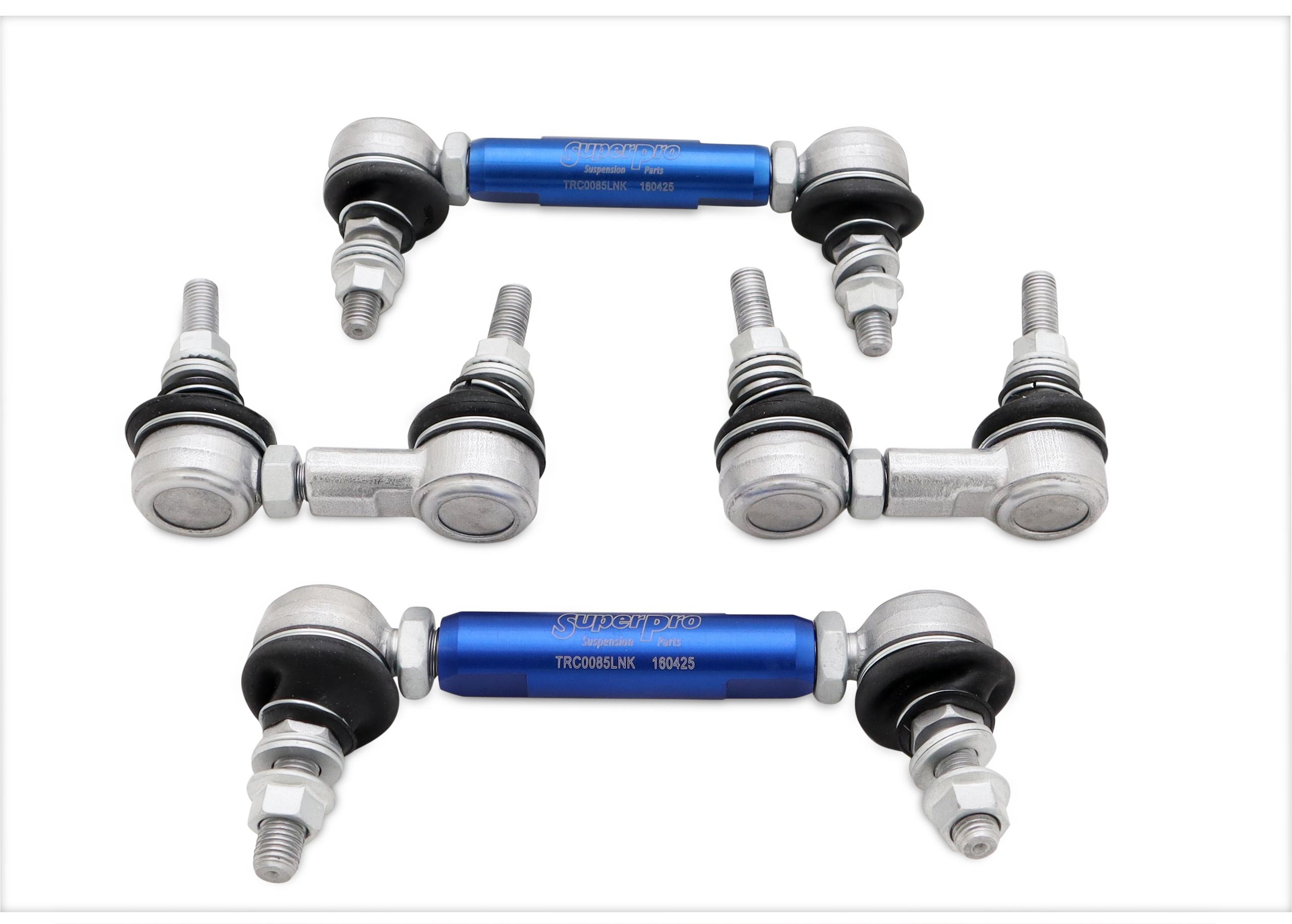 SuperPro HD Adjustable End Link Set (TRC1035 + TRC1085) (2003-2015 Lancer) - TRCLNKSET7