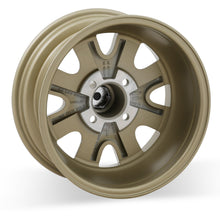 Legendary Wheels HB44 Wheel Series - 15 x 7 in. - 4 x 4.5 Bolt Pattern - 4.25 in. Backspacing - Aluminum - Gold Haze (1964-1973 Mustang Base, Mustang Grande) - LW90-50744F
