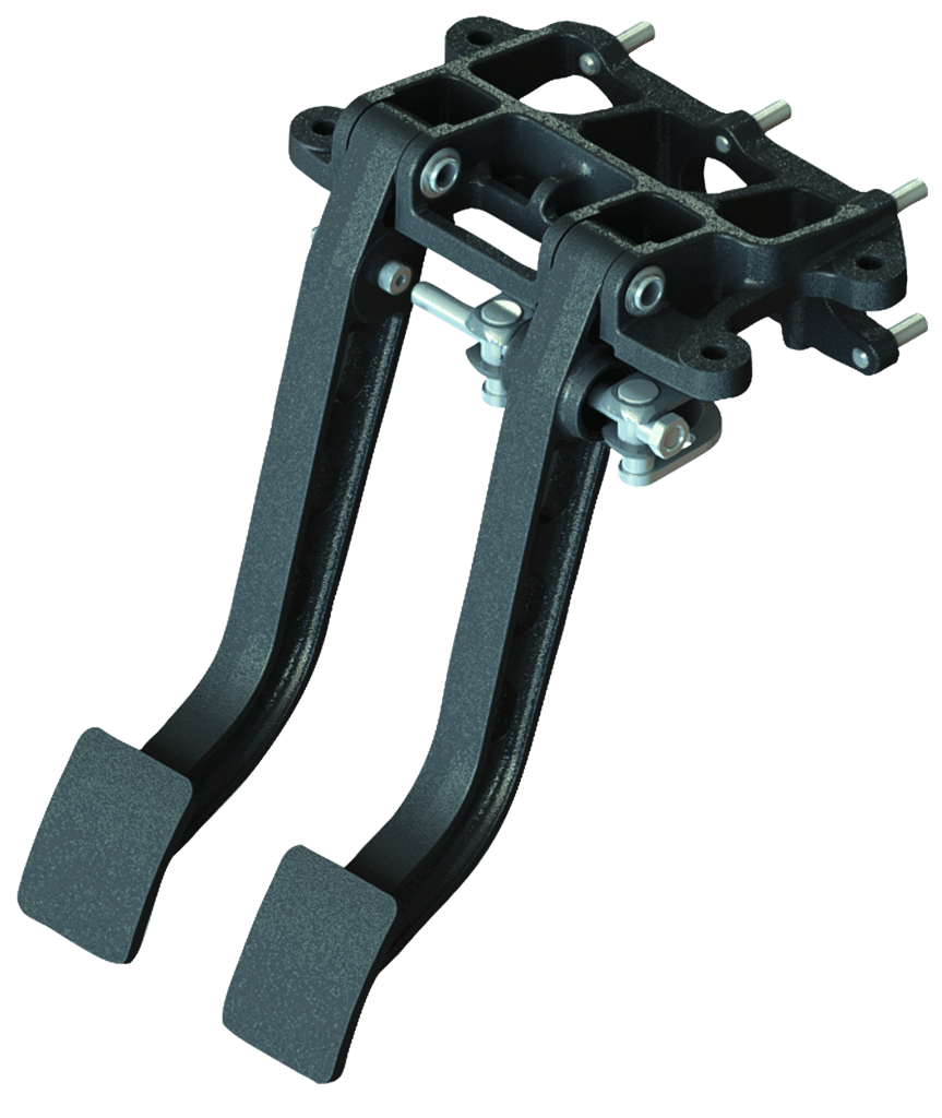 AFCO Aluminum Brake Pedal Assembly Forward Mount Swinging 6.25: 1 Ratio AFCO - 6610001