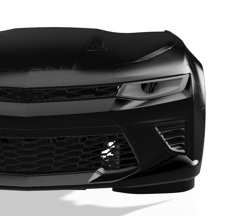 Lenz Composites ABS Headlight Intake Duct (2016-2018 Camaro / 2016-2024 ZL1)