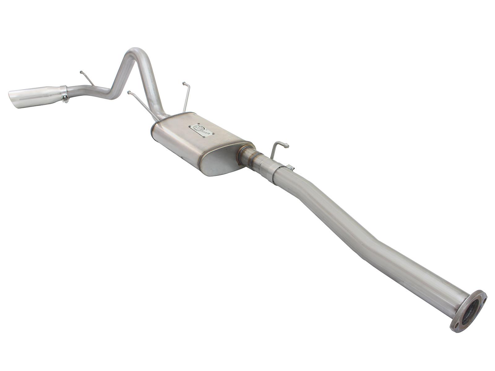 AFE Cat-Back Exhaust System (2013-2015 Toyota Tacoma L4-2.7L) - 49-46024-P