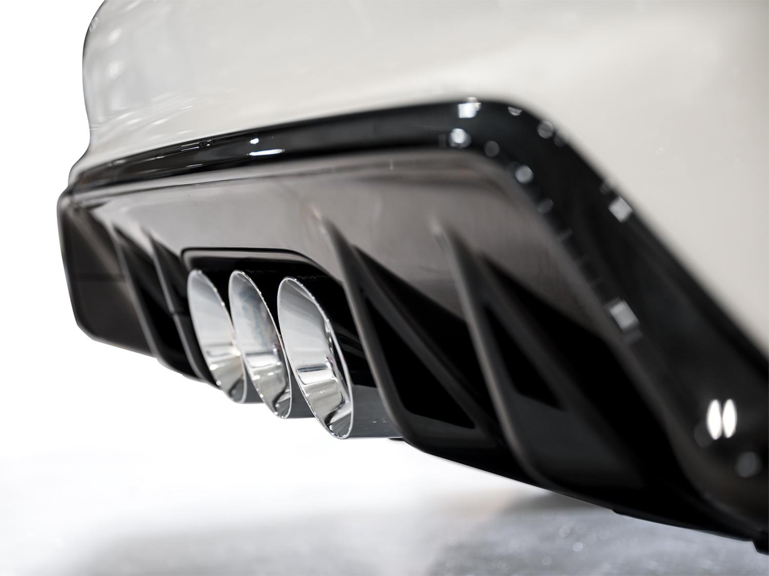 AWE Track Edition for FL5 CTR - Triple Chrome Tips - 3020-52287