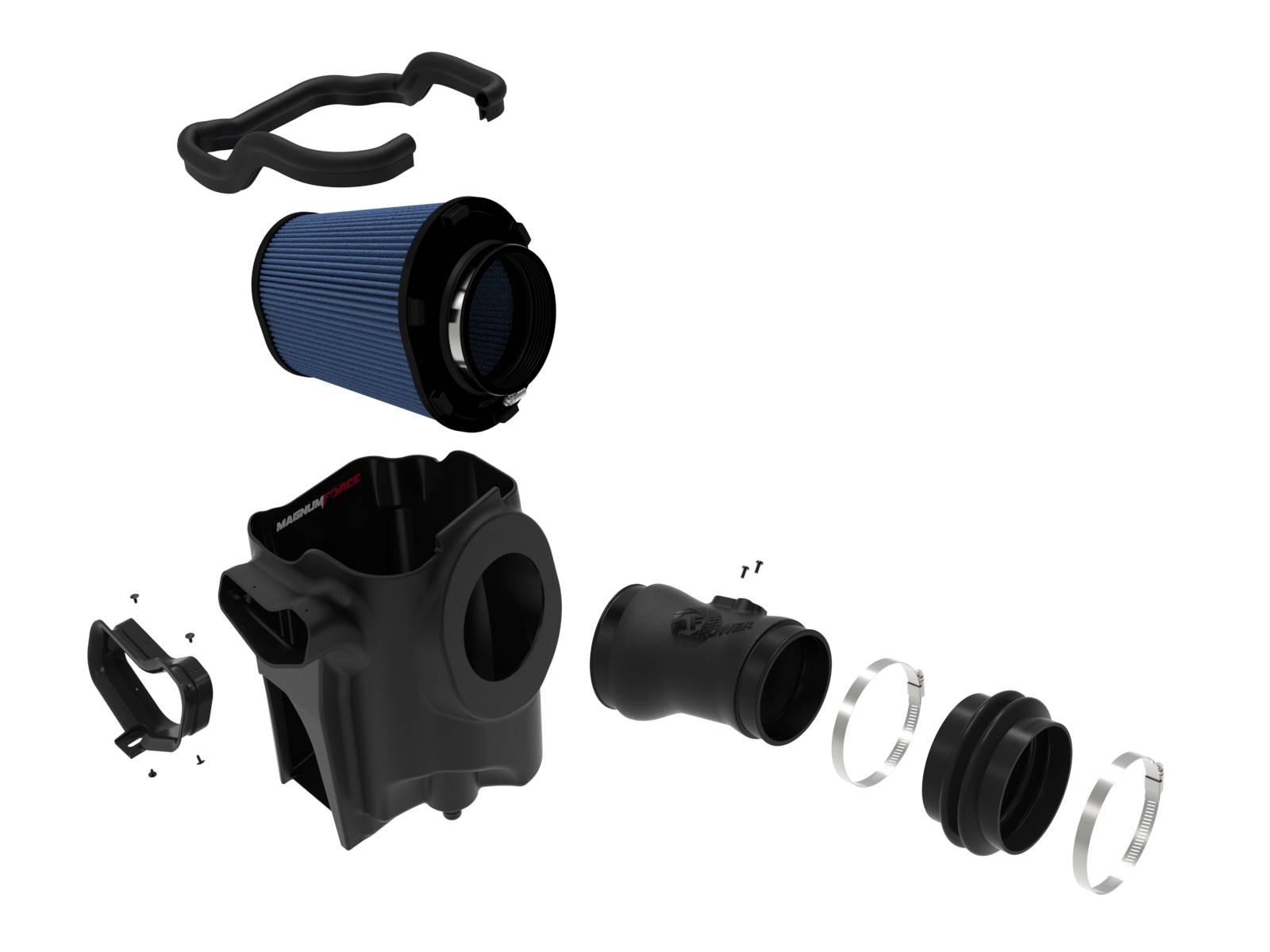 AFE Magnum FORCE Stage-2 Cold Air Intake System w/ Pro 5R Filter (2020-2024 Ford Diesel Trucks V8-6.7L) - 54-13070R