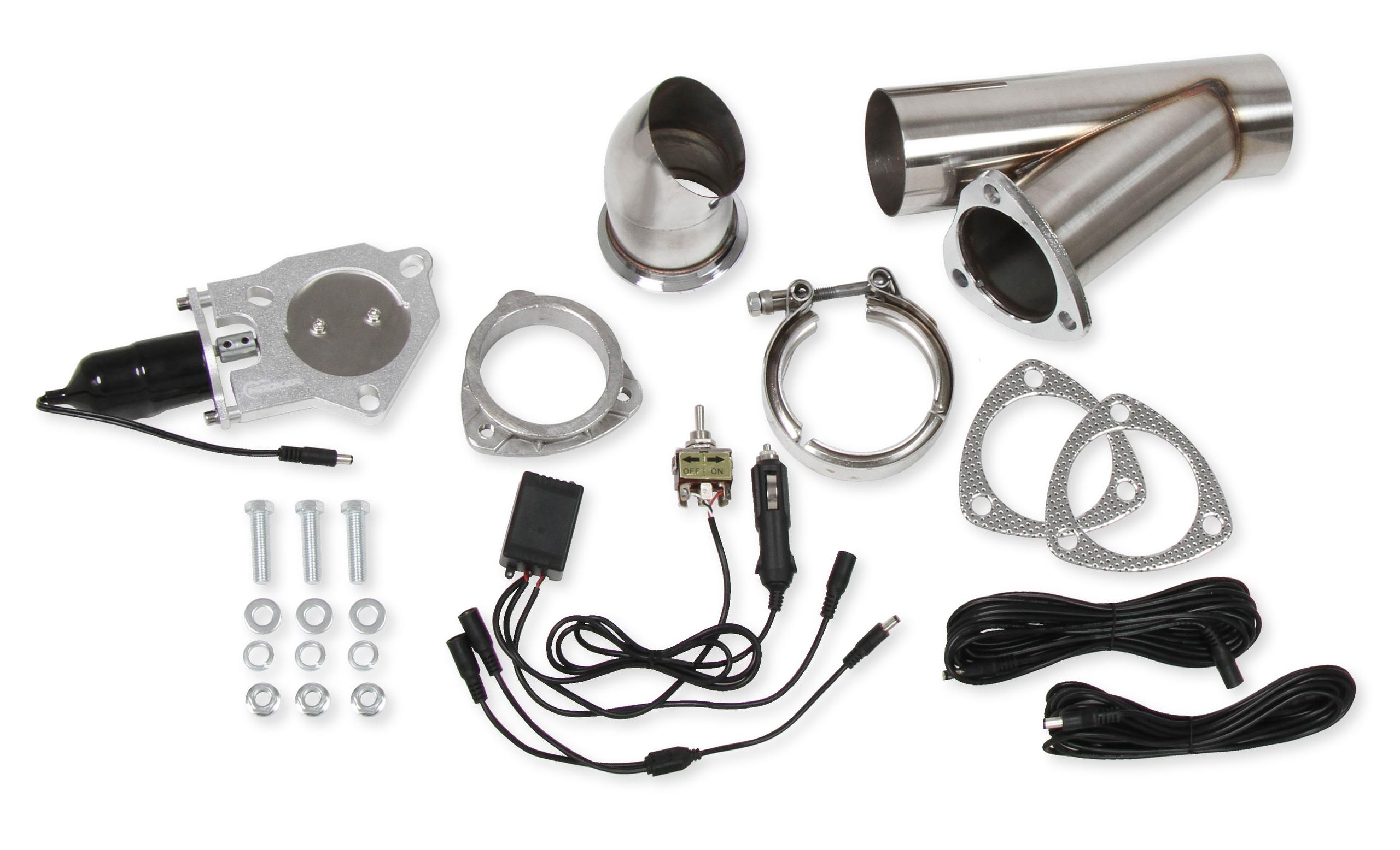Hooker 2.5In Electric Exhaust Cut-Out Single - 11056HKR