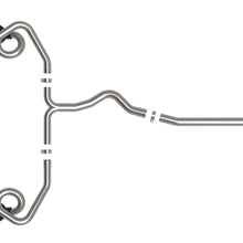 AFE Takeda 3 IN to 2-1/2 IN 304 Stainless Steel Cat-Back Exhaust System w/ Black Tip Subaru WRX 22-23 H4-2.4L (t) - 49-36809-B