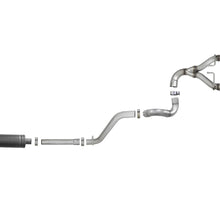 AFE Rebel Series 2-1/2 IN 304 Stainless Steel Cat-Back Exhaust w/ Polished Tip (2018-2021 Wrangler, Wrangler) - 49-38073-P