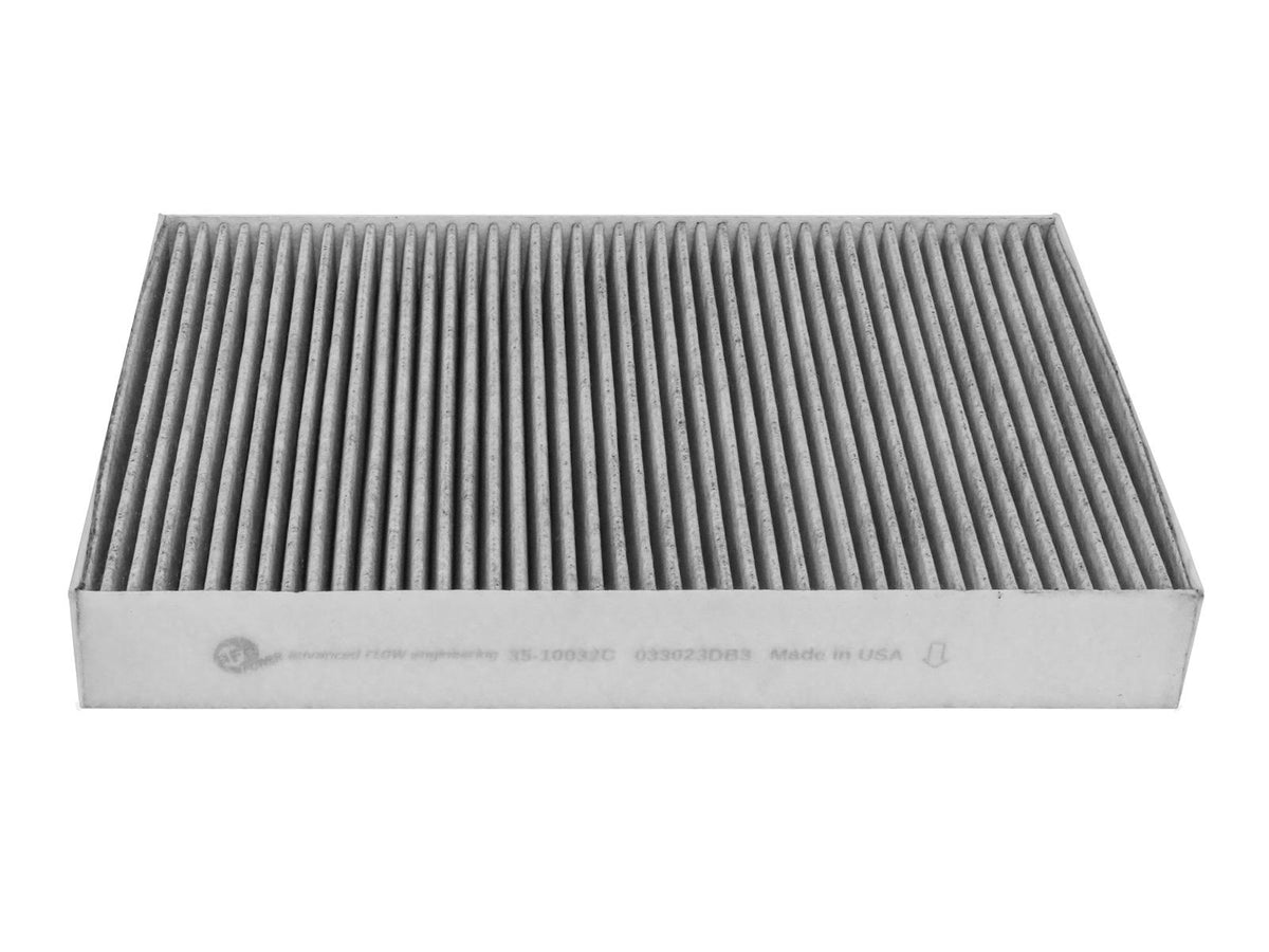 AFE Carbon Cabin Air Filter (2015-2023 Mustang Shelby GT350, Shelby GT500 2.3, 5.0, 5.2, 3.7) - 35-10032C