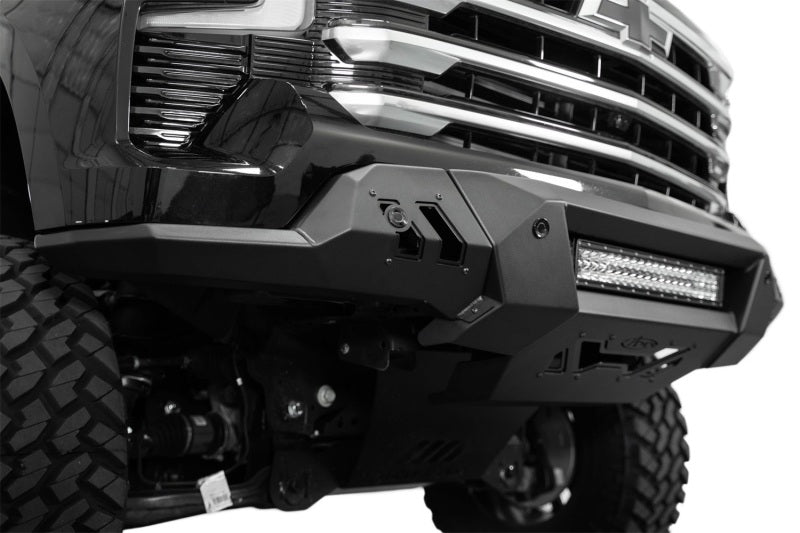 Addictive Desert Designs 2022-2025 Chevrolet Silverado 1500 Black Label Front Bumper - F140300010103