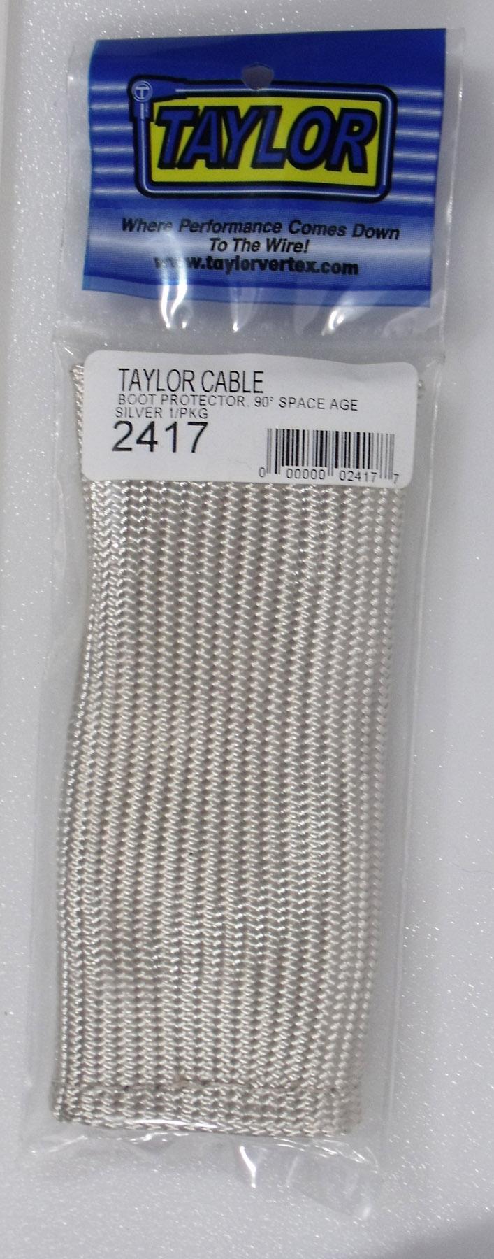 TAYLOR CABLE Space Age 90 Boot Protector silver - 2417