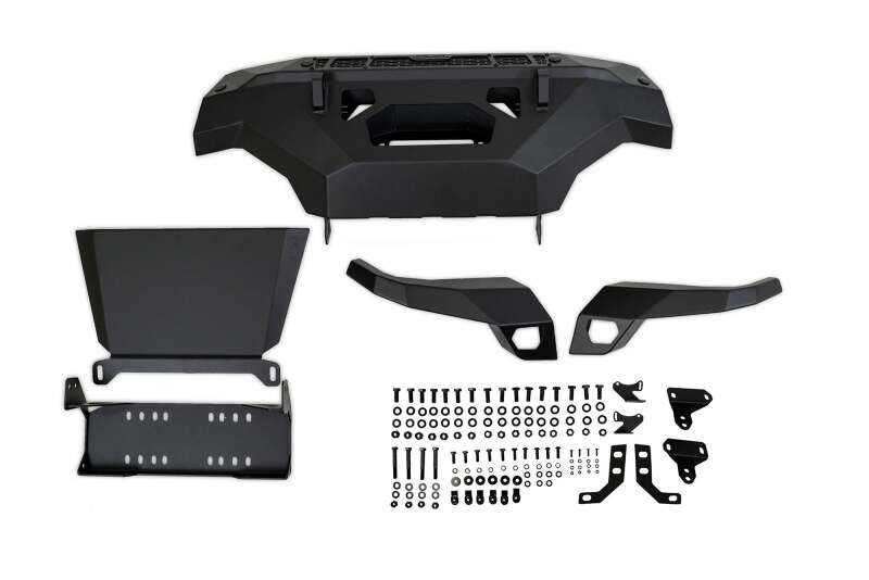 DV8 Offroad 2019-2021 GMC Sierra Spec Series Front Bumper - FBGC1-02