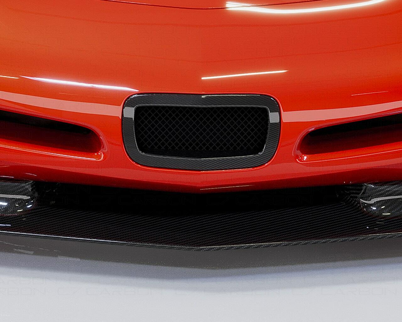 C7 Carbon Corvette C5 | Front Cooling Duct - Carbon Fiber - C5-5C-1