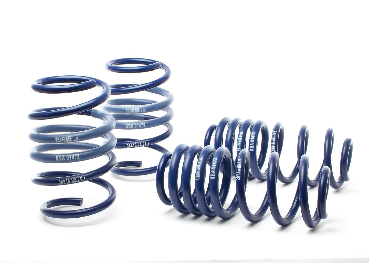 H&R Suspension Super Sport Spring Kit (2015-2019 Audi S3) - 50343-77