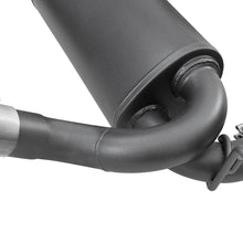 AFE Rebel Series 2-1/2 IN 409 Stainless Steel Axle-Back Exhaust System w/ Black Tips - 49-48061-B
