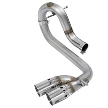 AFE Rebel Series 3 IN 409 Stainless Steel DPF-Back Exhaust System w/Polished Tip (2016-2020 Colorado, Canyon) - 49-44065-P