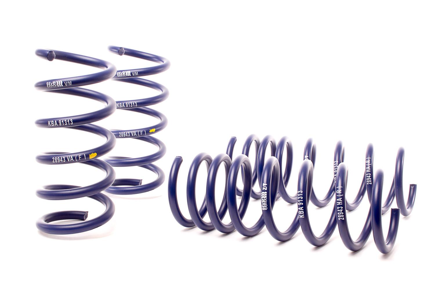 H&R Suspension Sport Spring Kit (2011-2016 Volkswagen Touareg) - 54790